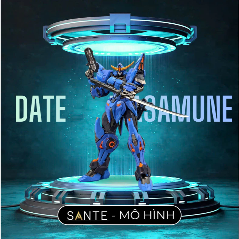 Mô Hình Ráp Sẵn MB 1/100 Date Masamune của Moshow Toys (Có bonus Gacha)