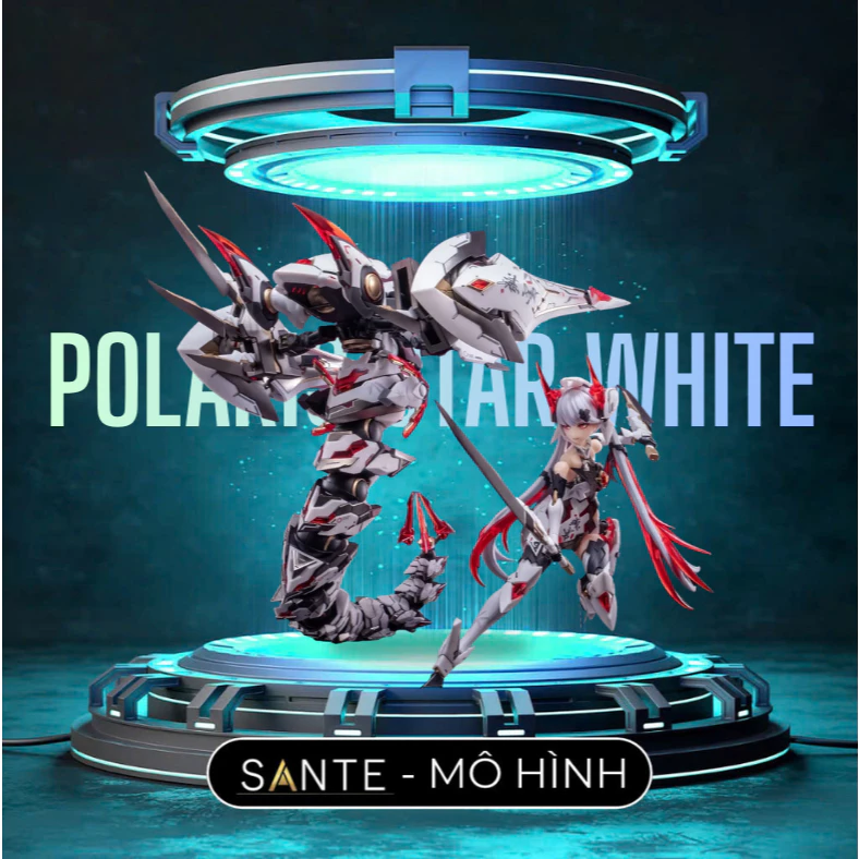 Mô Hình Polaris Star WHITE Snake 1/12 Model Kit
