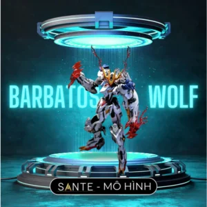 Mô Hình lắp ráp 1/100 Wolf Model Barbatos Lupus Rex ( Tặng kèm base và decal nước )