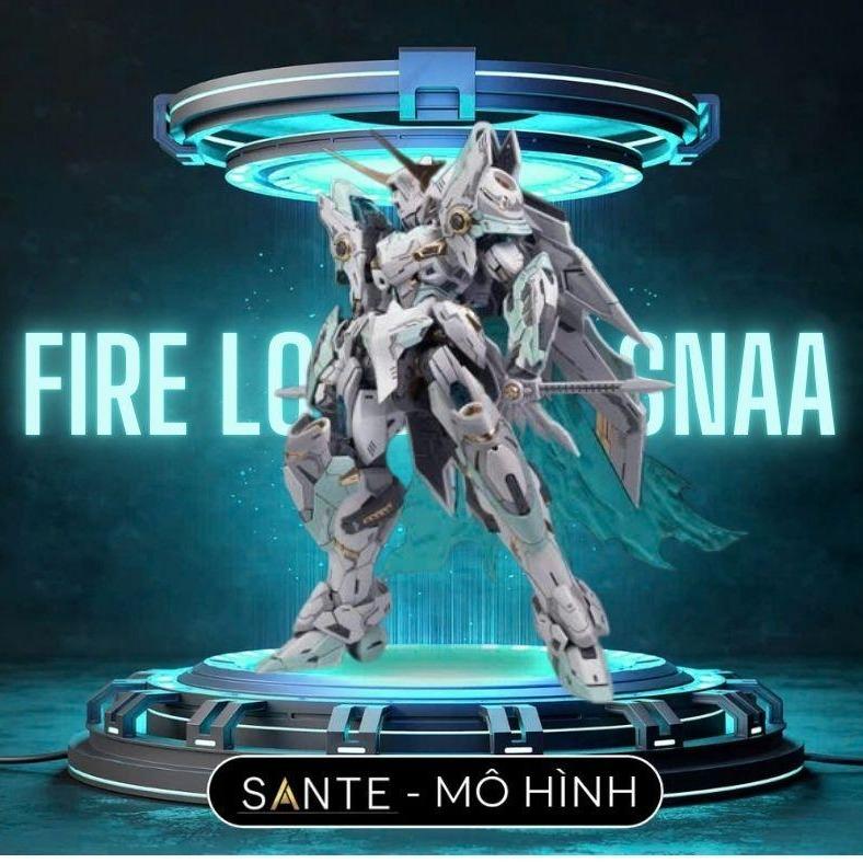 Mô Hình Lắp Ráp MG 1/100 YR-04 FIRE LORD (F.P.A.A) của SNAA (tặng kèm base, decal nước và bonus)