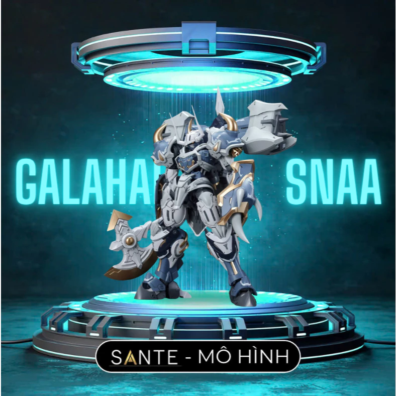 Mô Hình Lắp Ráp SNAA 1/144 SC -010 FURIOUS WARHAMMER GALAHAD