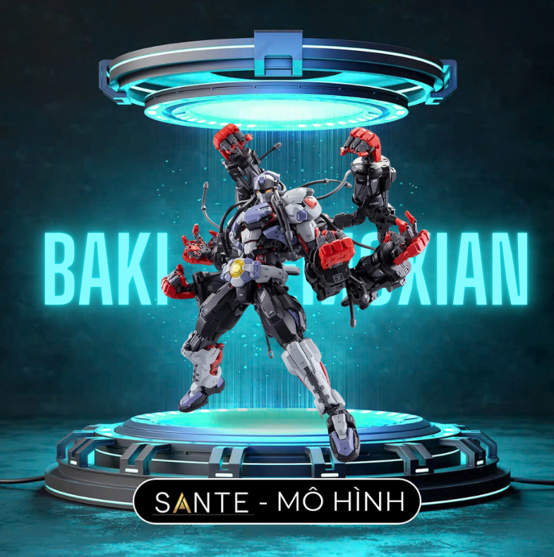 Mô Hình lắp ráp Hemoxian - Baki Quyền vương