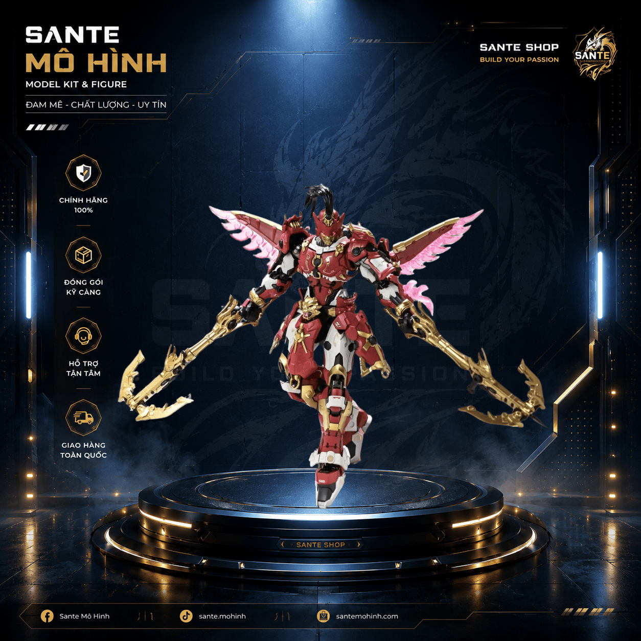 Mô Hình Cangdao CD-AS-03DX -Tuần Giới Sứ - Xích Vũ